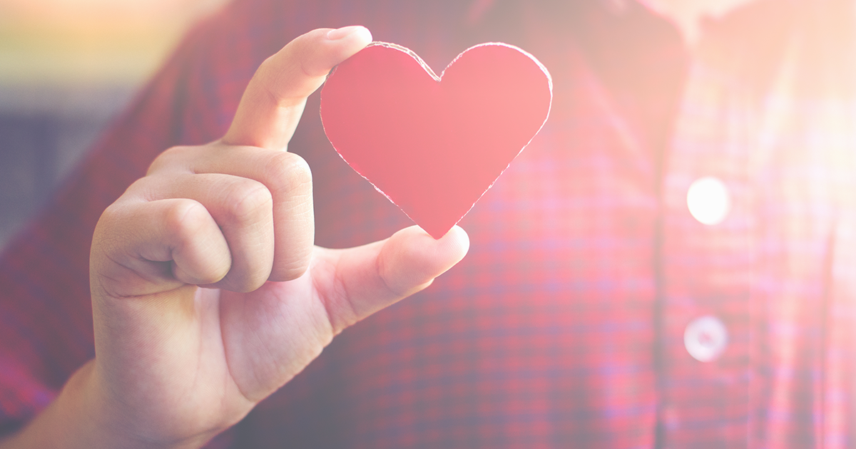Bild på hjärta