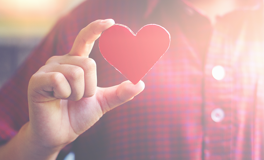 Bild på hjärta